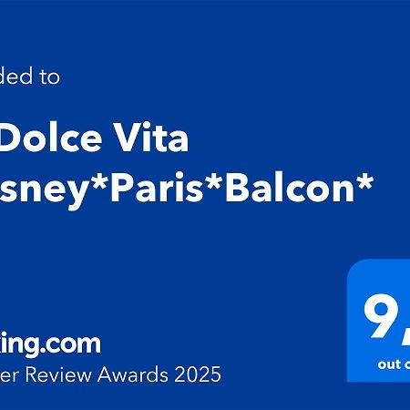 La Dolce Vita *Disney*Paris*Balcon* ماني لو أونغر المظهر الخارجي الصورة